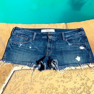 Abercrombie & Fitch jean short shorts 10